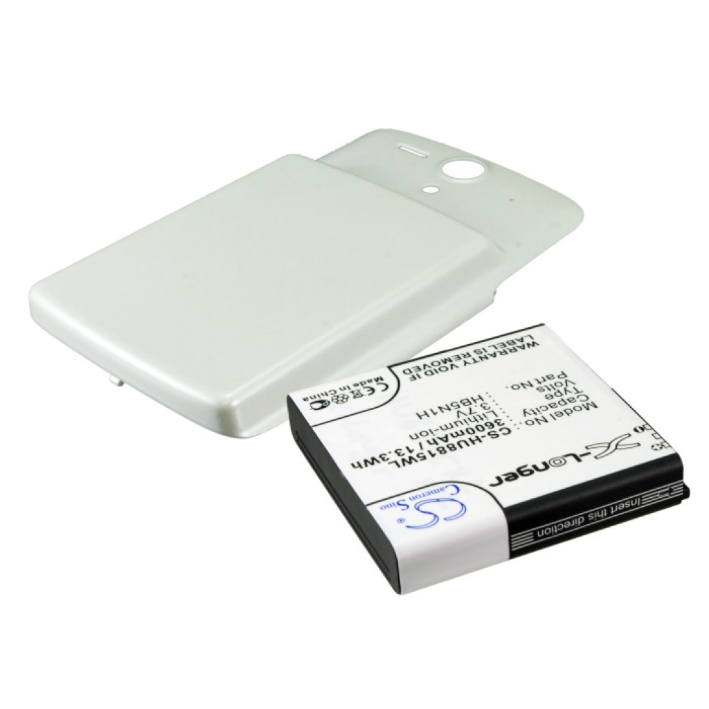 Cameron Sino CS-HU8815WL etichetta batteria con cover posteriore a sinistra: 3600mAh 13,3Wh