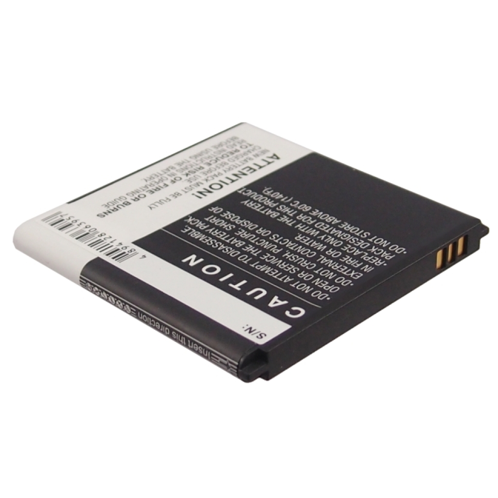 Cameron Sino CS-HU8832HL lato avvertenze con codice a barre e contatti