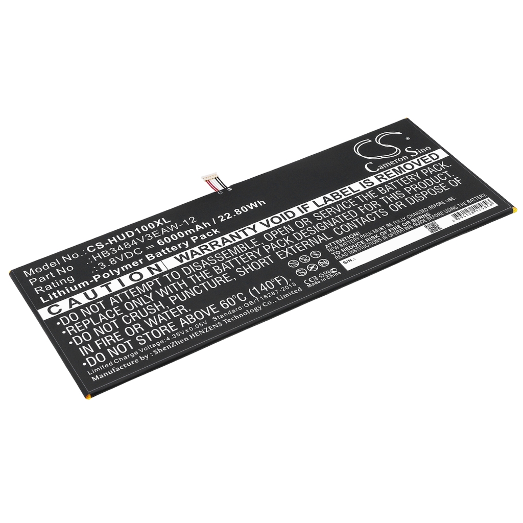 Sostituzione della batteria compatibile per Huawei HB3484V3EAW-12