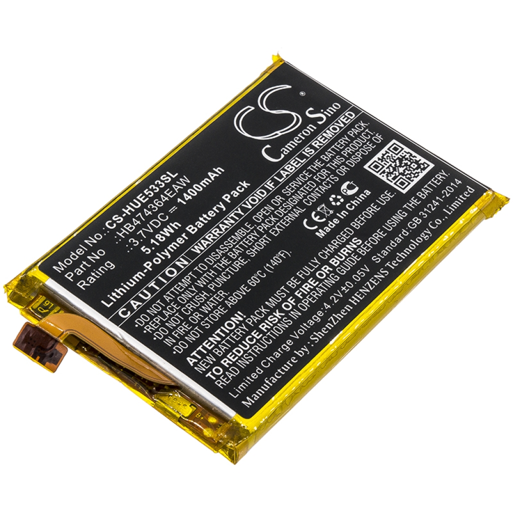 Sostituzione della batteria compatibile per Huawei HB474364EAW