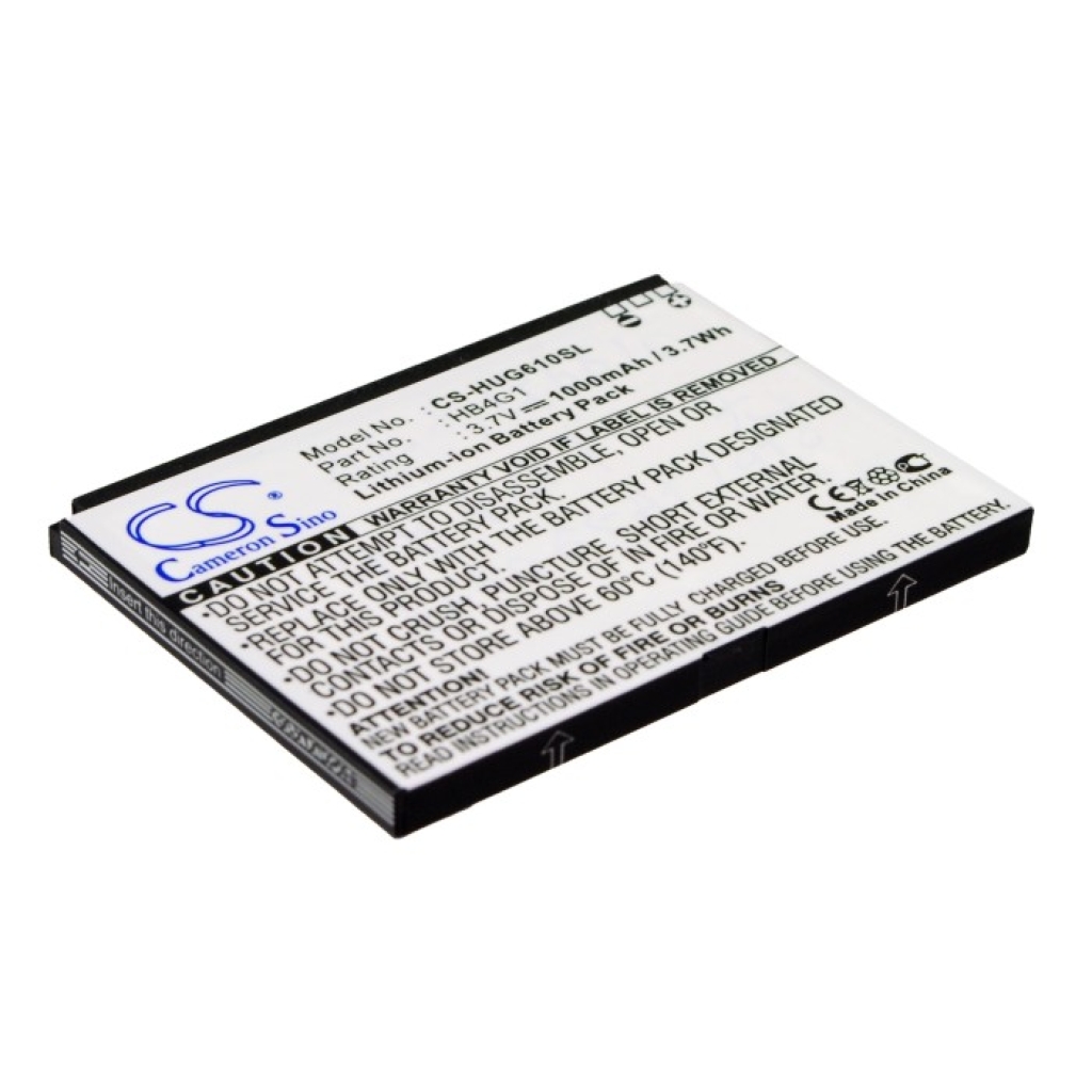 Batterie Batteria del telefono cellulare CS-HUG610SL
