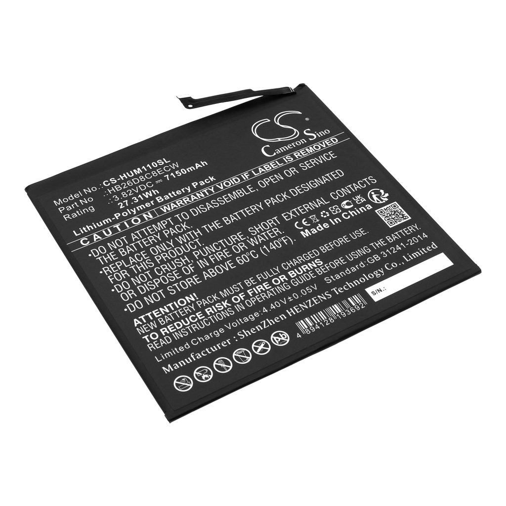 Sostituzione della batteria compatibile per Huawei HB26D8C8ECW