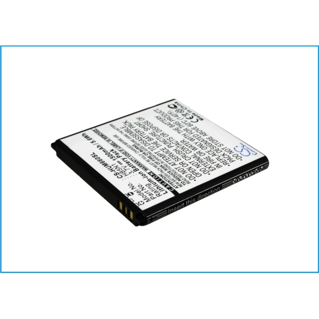 Batterie Batteria del telefono cellulare CS-HUM660SL