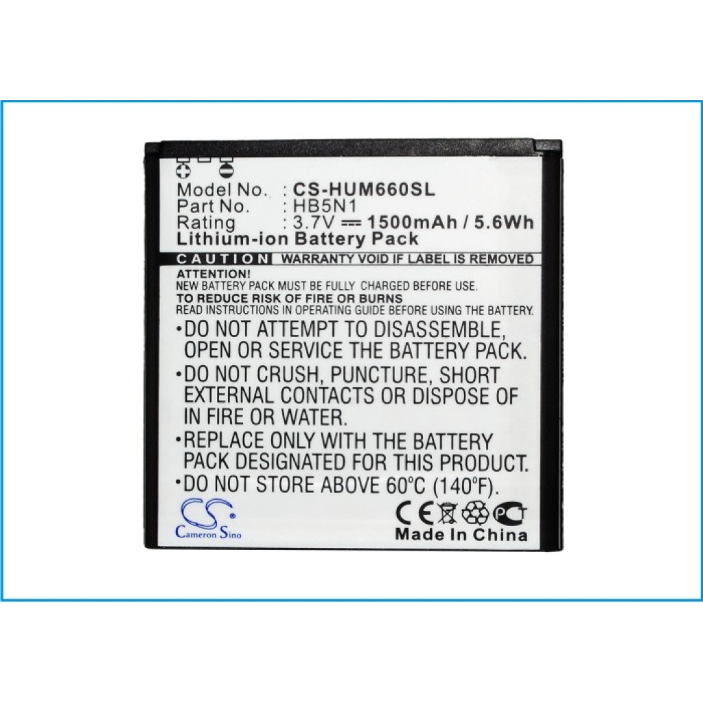 Mobile Phone Battery T-Mobile myTouch Q U8730