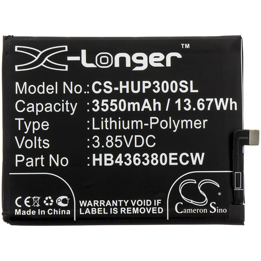 Batterie Batteria del telefono cellulare CS-HUP300SL