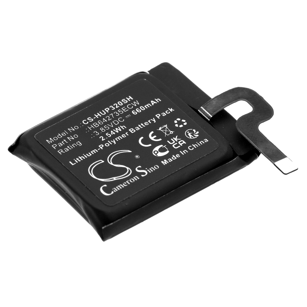 Batterie Batteria dello Smartwatch CS-HUP320SH