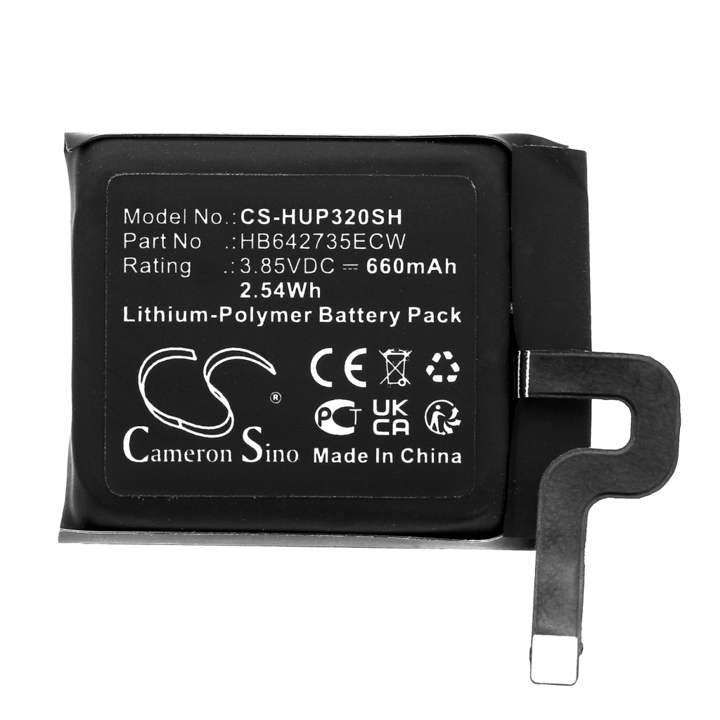 Batterie Batteria dello Smartwatch CS-HUP320SH