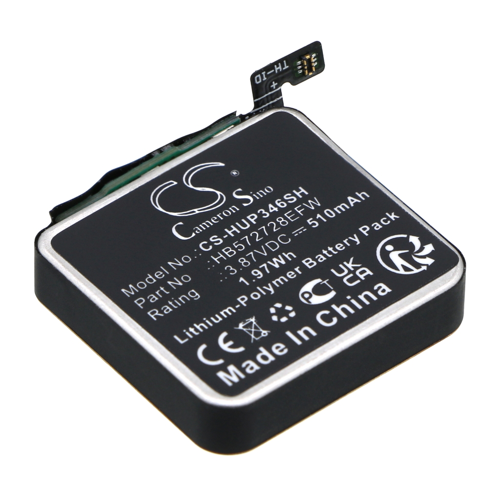 Batterie Batteria dello Smartwatch CS-HUP346SH