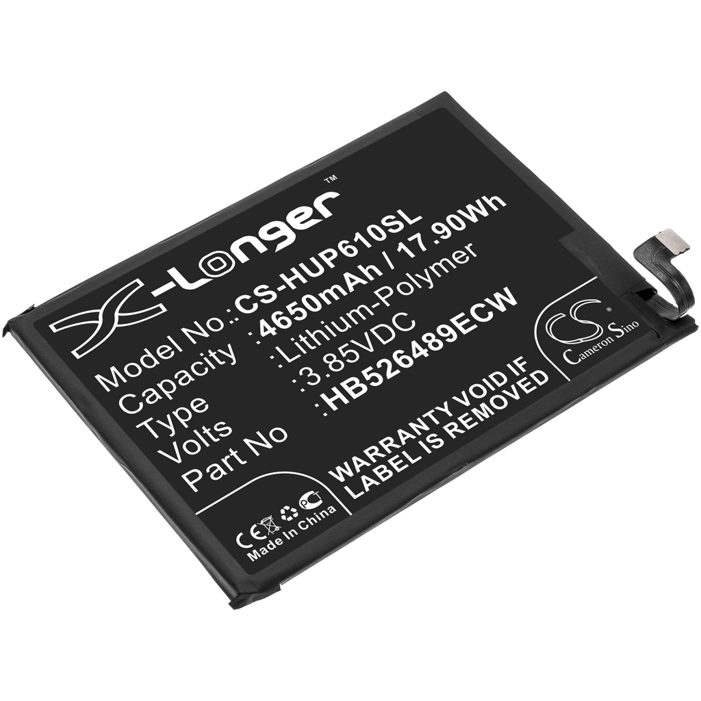 Sostituzione della batteria compatibile per Huawei HB526489ECW
