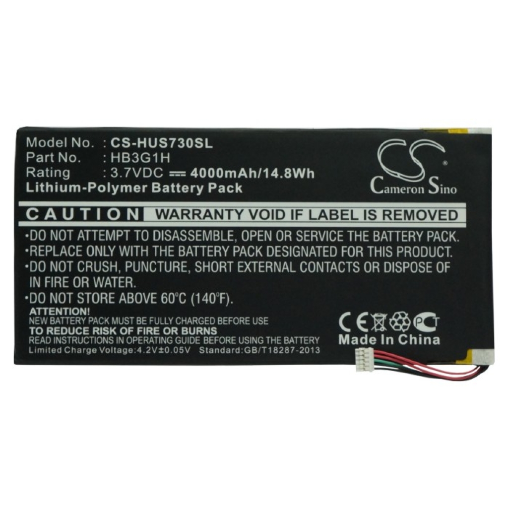 Sostituzione della batteria compatibile per Huawei HB3G1H