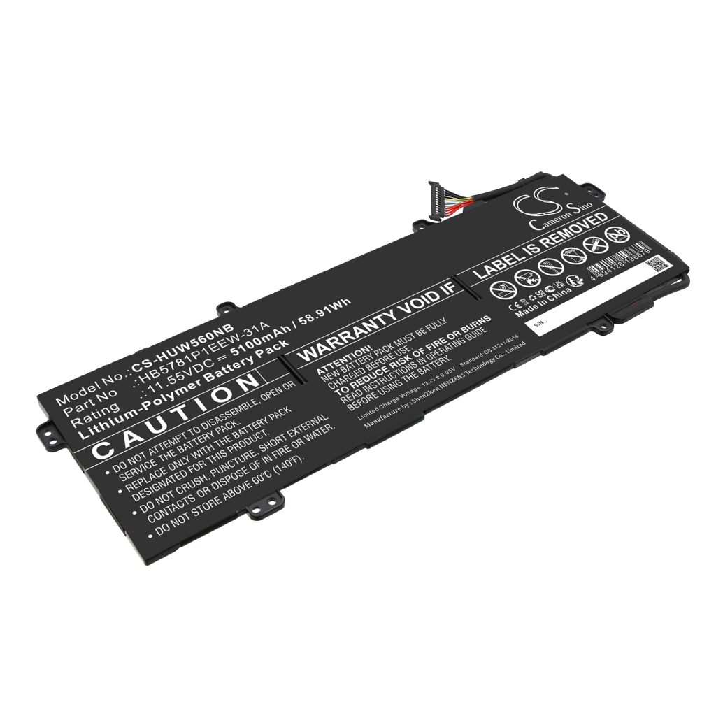 Batterie Sostituisce HB5781P1EEW-31A