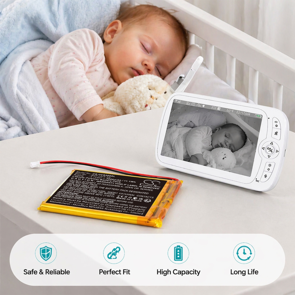 Batteria compatibile con Heimvision CS-HVS300SL