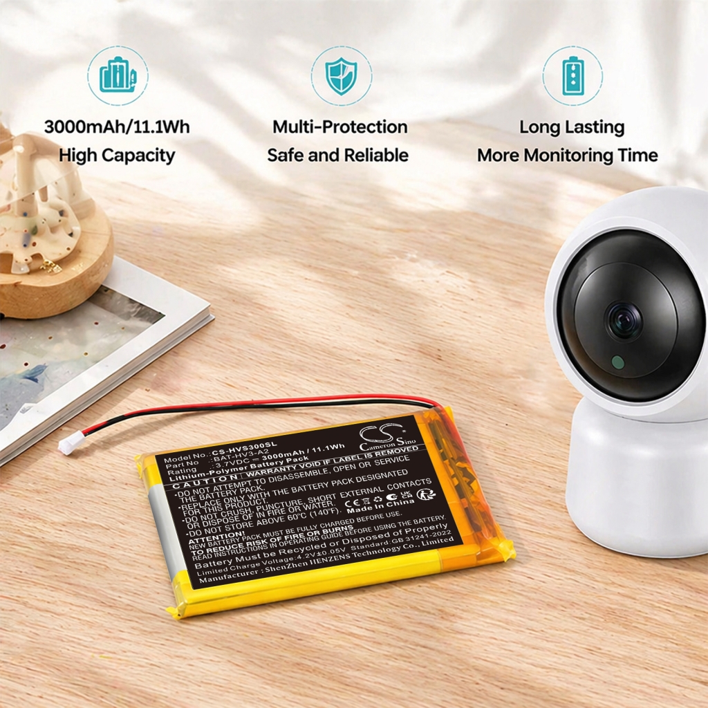 Batteria compatibile con Heimvision CS-HVS300SL