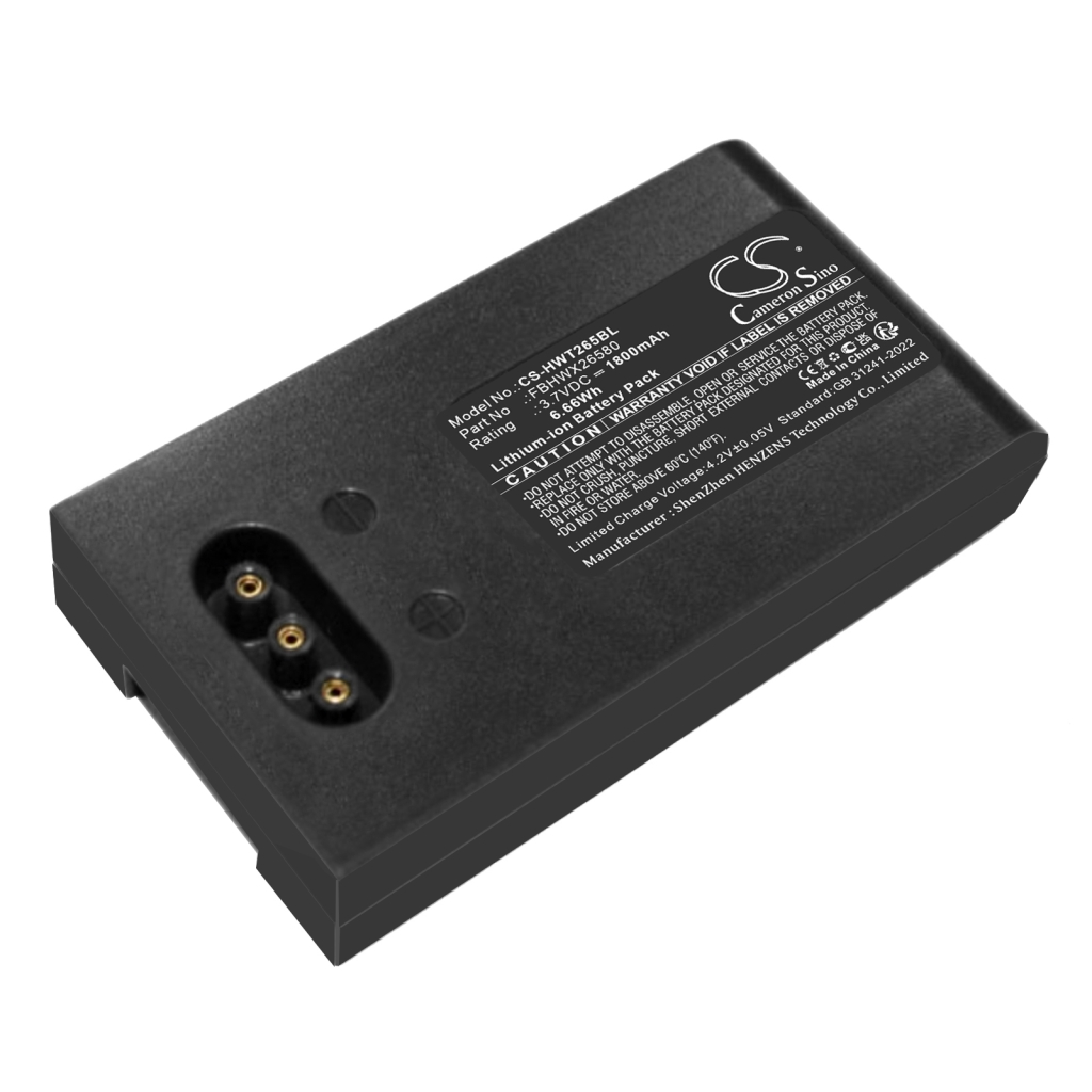 BarCode, Scanner Battery Hoft 