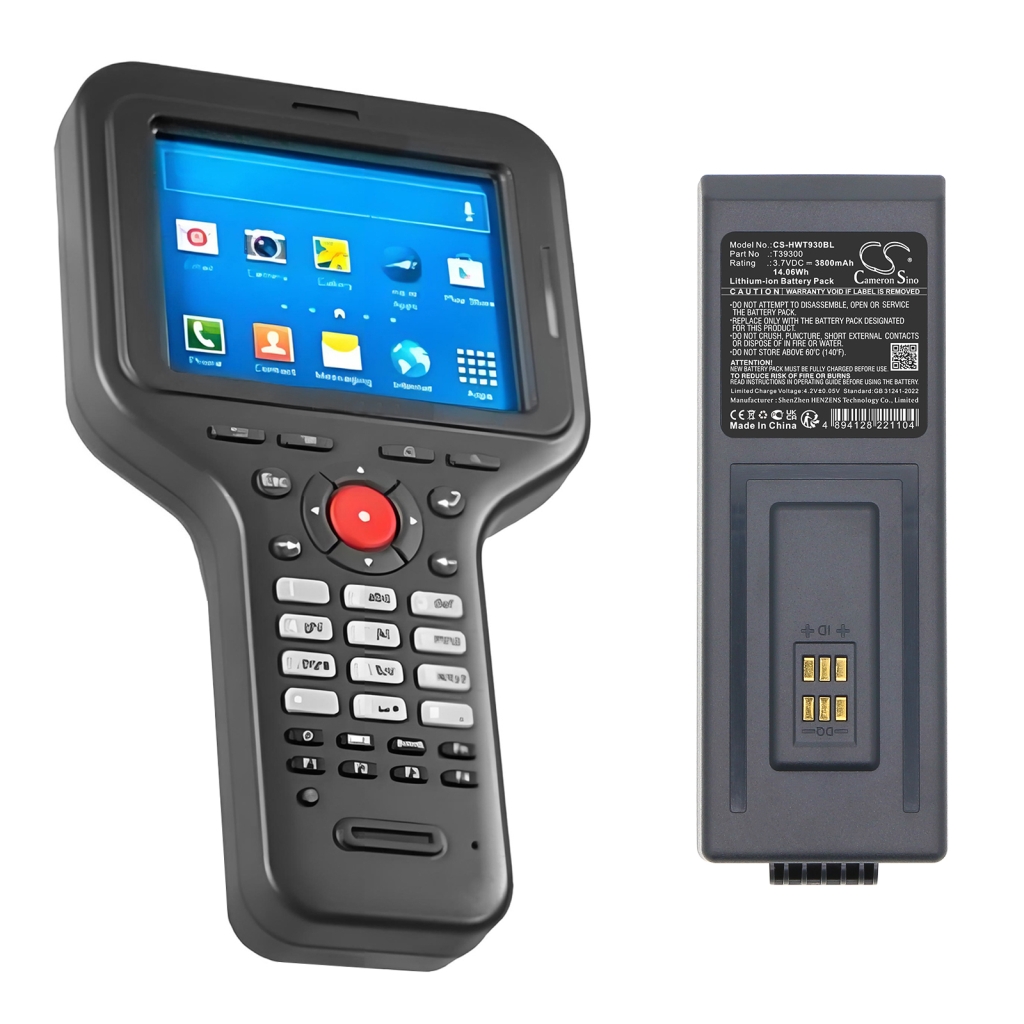 Codice a barre, batteria dello scanner Hoft & wessel CS-HWT930BL