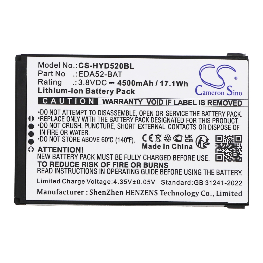Batterie Sostituisce EDA52-BAT