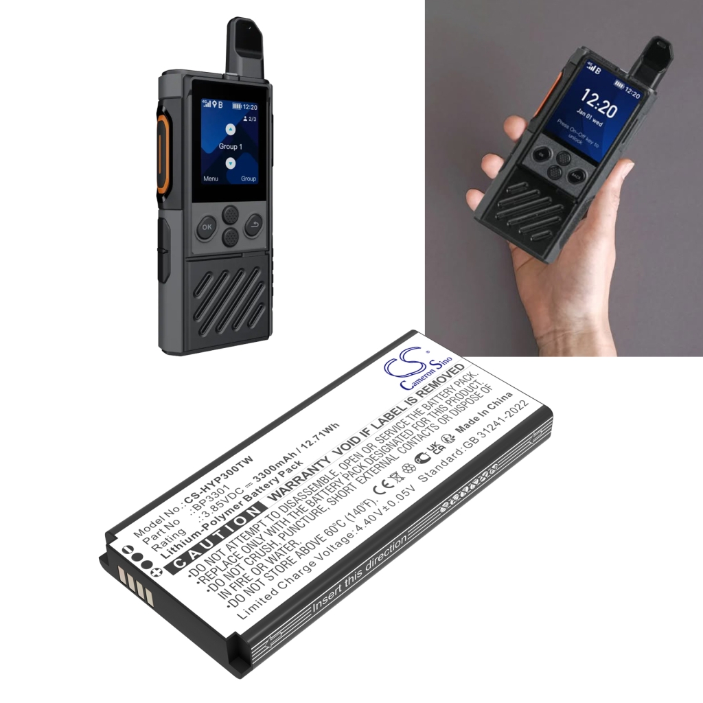 Batteria radio bidirezionale Hytera CS-HYP300TW