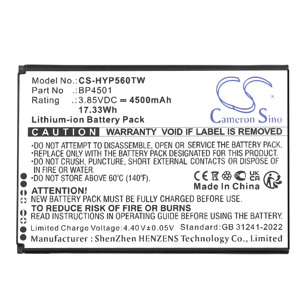 Battery Replaces BP4501