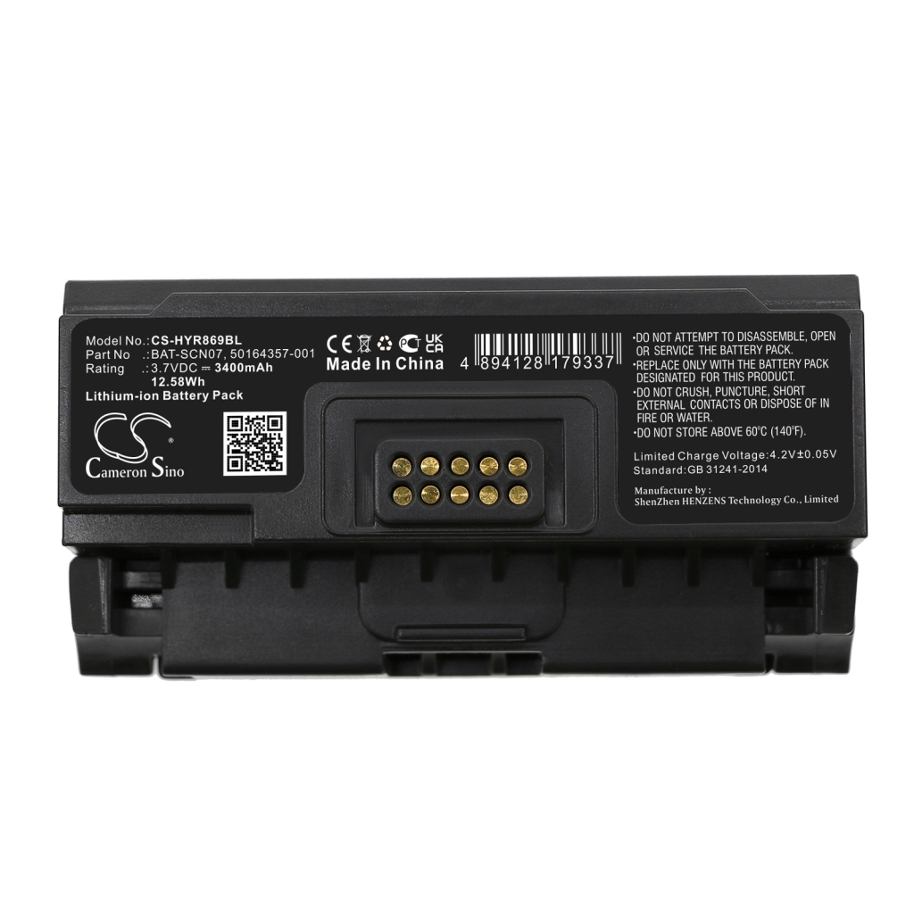 Batterie Codice a barre, batteria dello scanner CS-HYR869BL