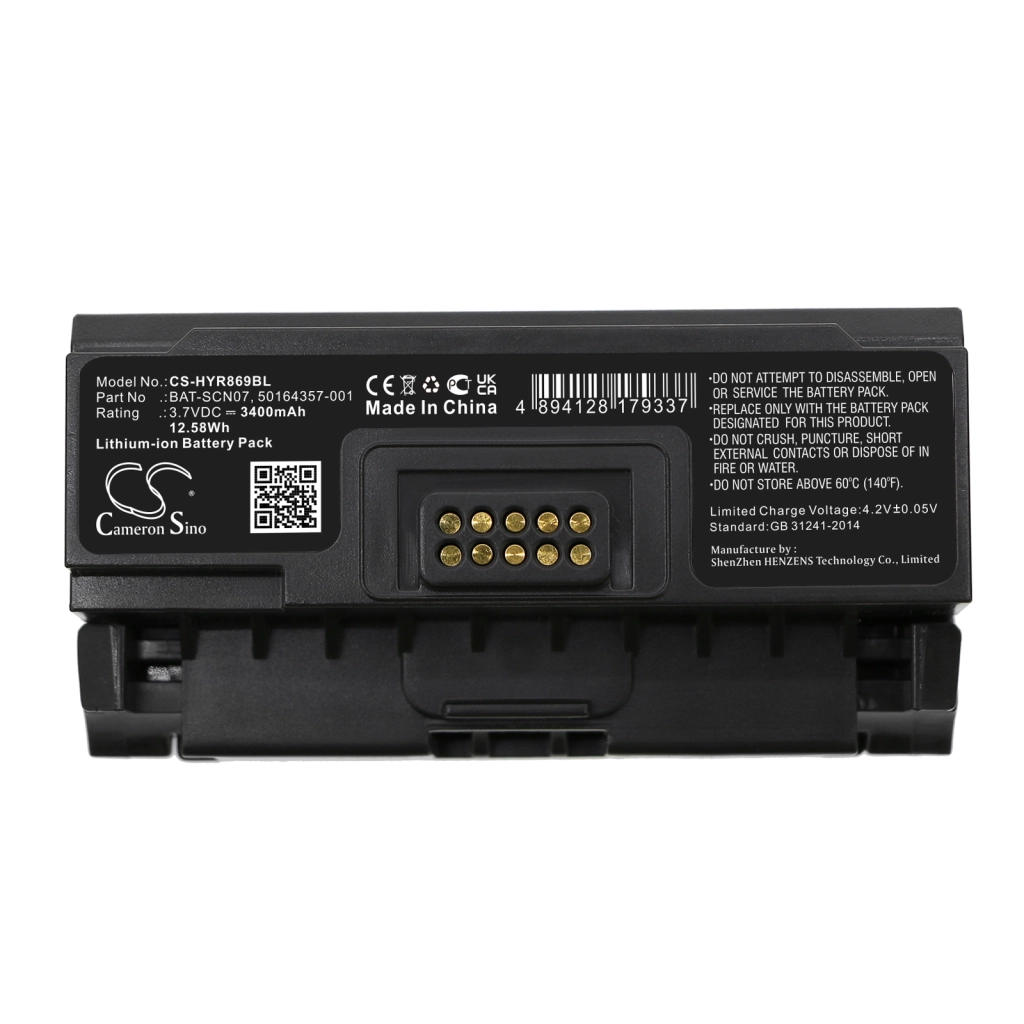 Codice a barre, batteria dello scanner Honeywell CS-HYR869BL