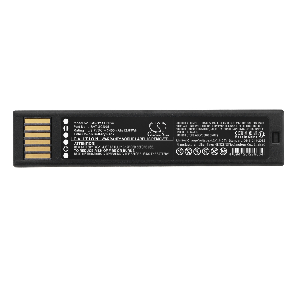 Batteria compatibile con Honeywell CS-HYX199BX