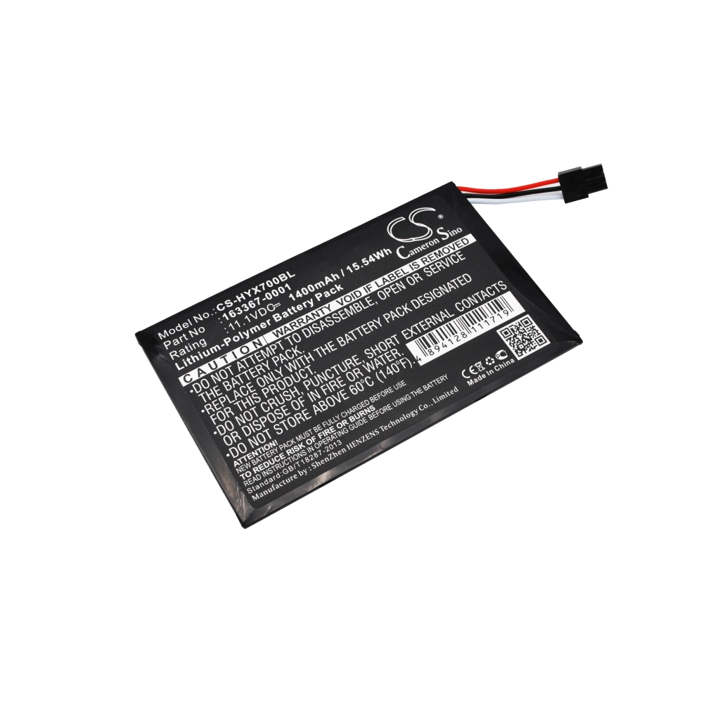 Codice a barre, batteria dello scanner Honeywell TX800 (CS-HYX700BL)