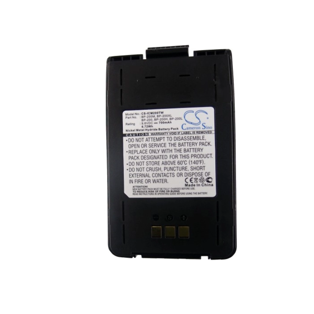 Batteria radio bidirezionale Icom IC-A23 (CS-ICM200TW)