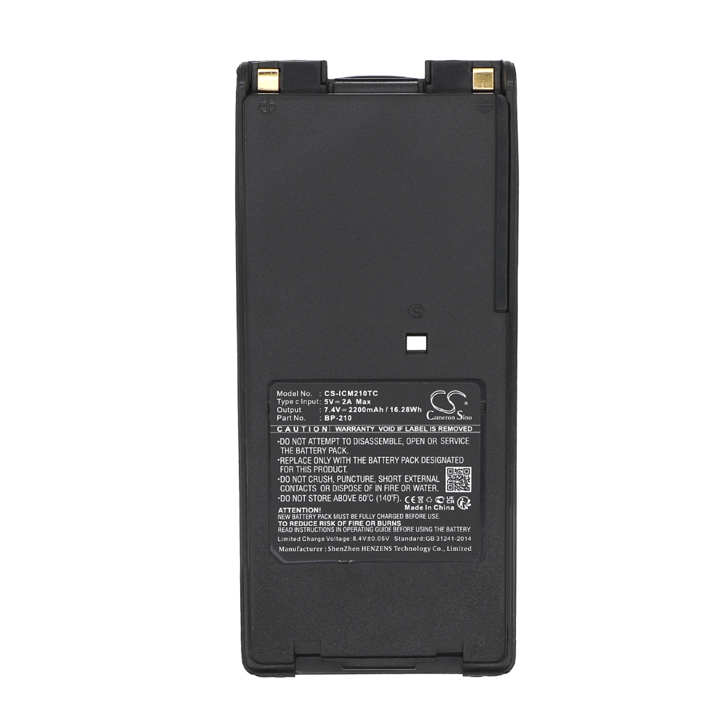 Batteria radio bidirezionale Icom CS-ICM210TC