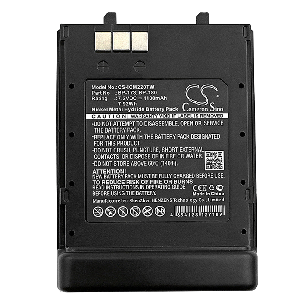 Batteria radio bidirezionale Icom CS-ICM220TW