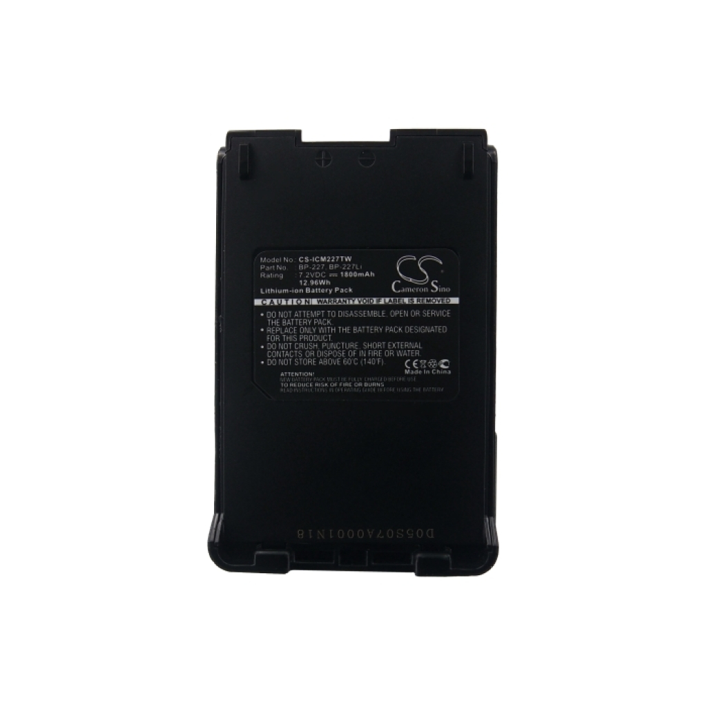 Batteria radio bidirezionale Icom CS-ICM227TW