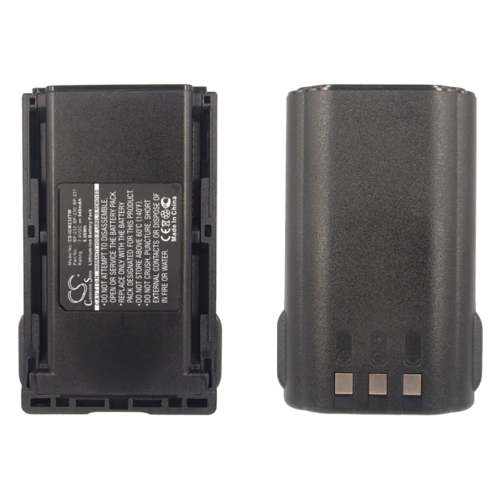 Batteria radio bidirezionale Icom CS-ICM232TW