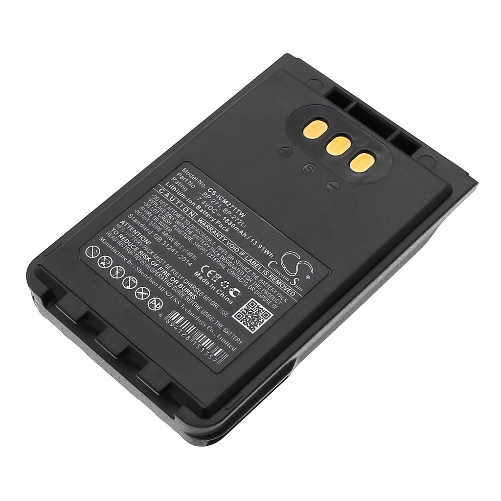 Batteria radio bidirezionale Icom CS-ICM271TW