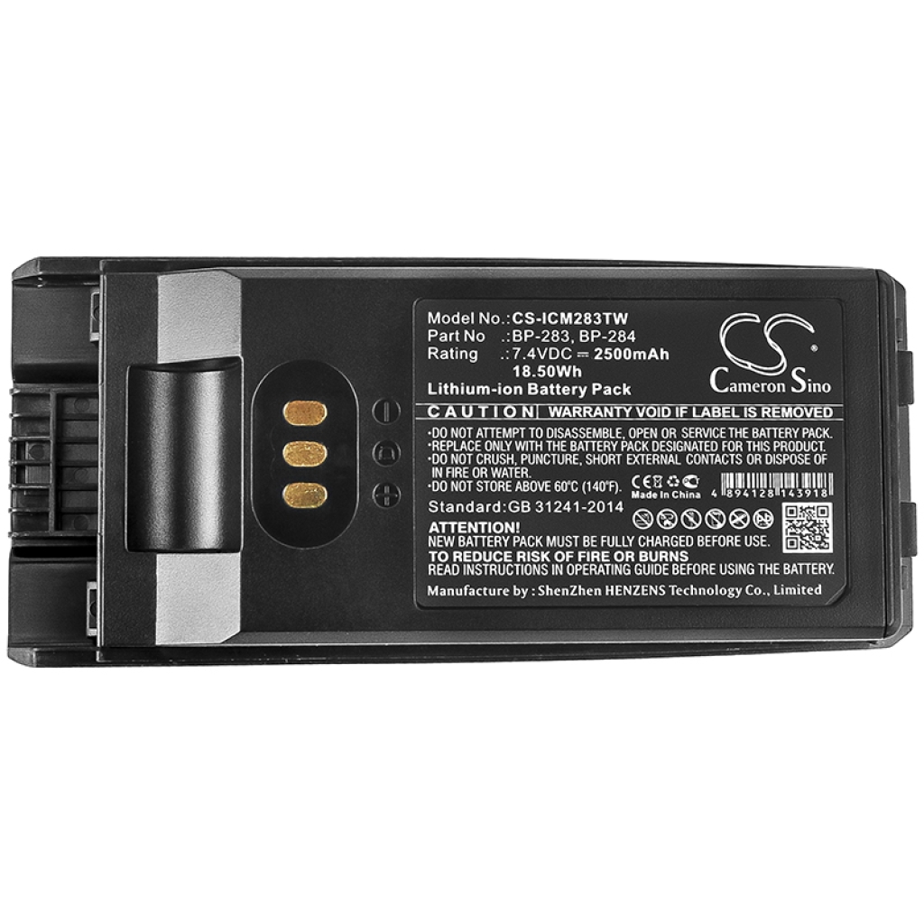 Batteria radio bidirezionale Icom CS-ICM283TW