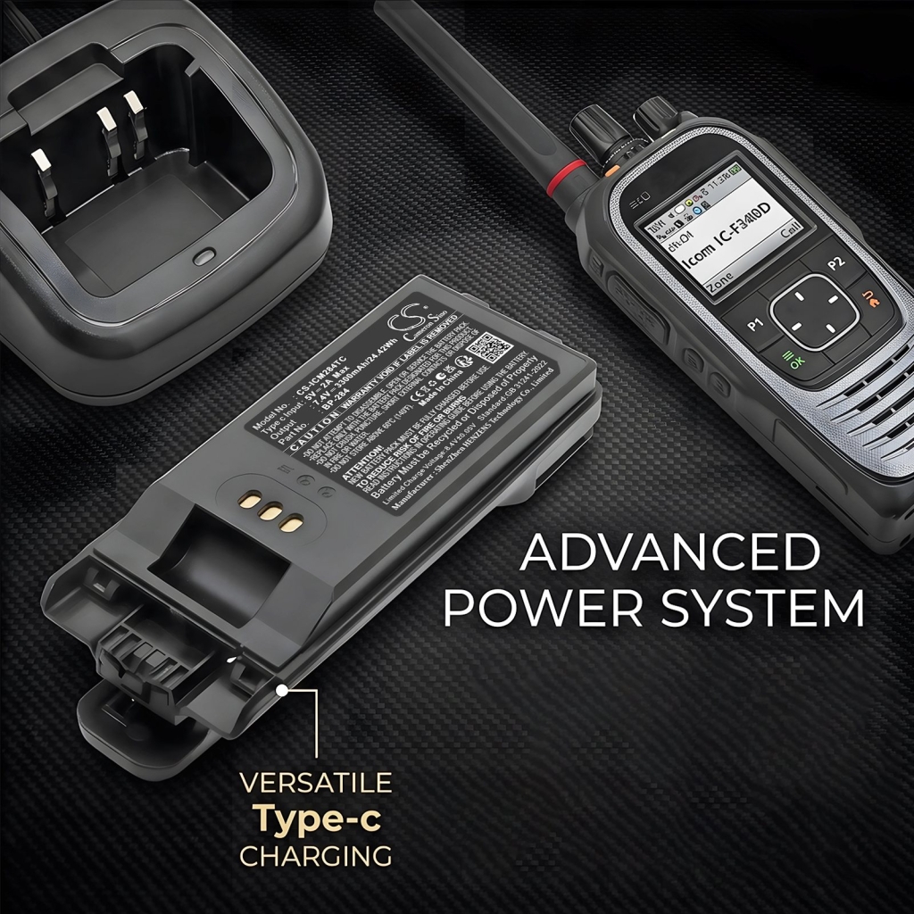 Batteria compatibile con Icom CS-ICM284TC