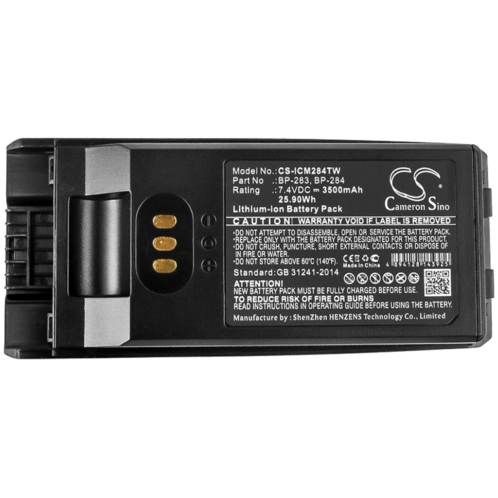 Batteria radio bidirezionale Icom CS-ICM284TW