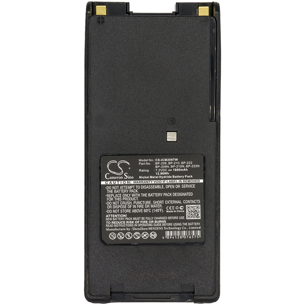 Batterie Sostituisce BP-222N