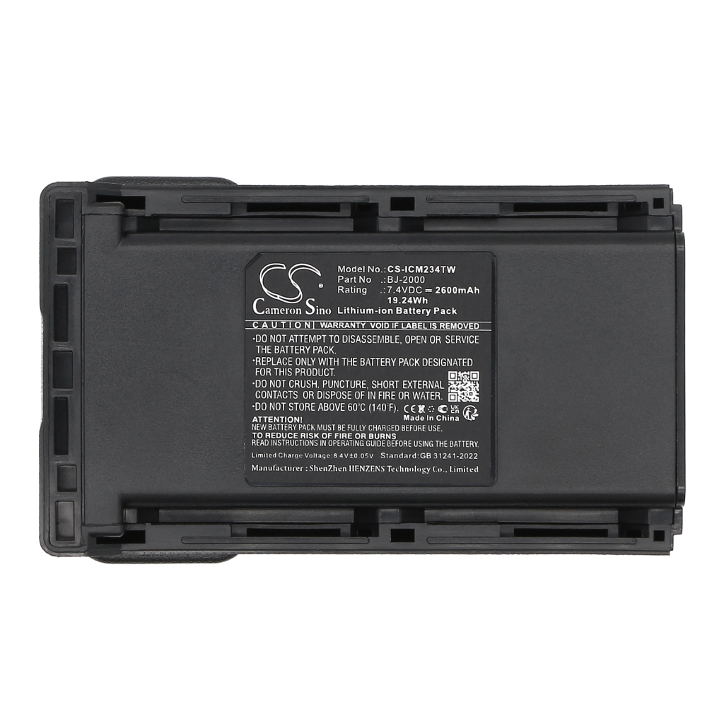 Batterie Sostituisce BP-232
