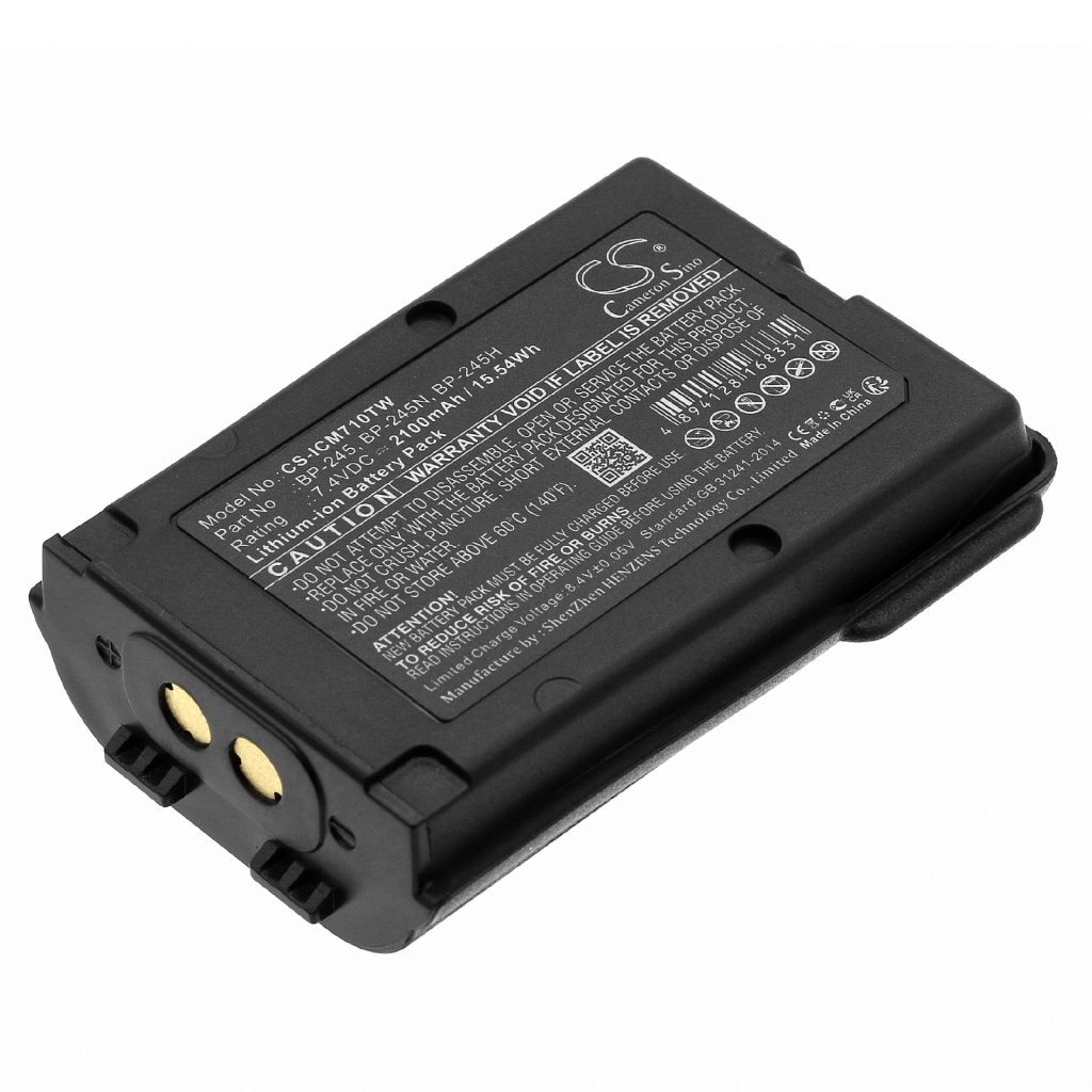 Batteria radio bidirezionale Icom IC-M73 Euro (CS-ICM710TW)