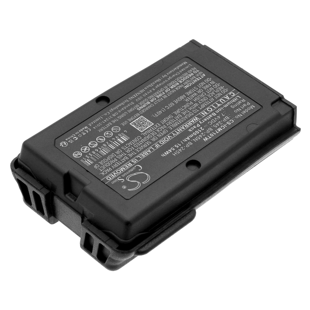 Batteria radio bidirezionale Icom IC-M73 Euro (CS-ICM710TW)