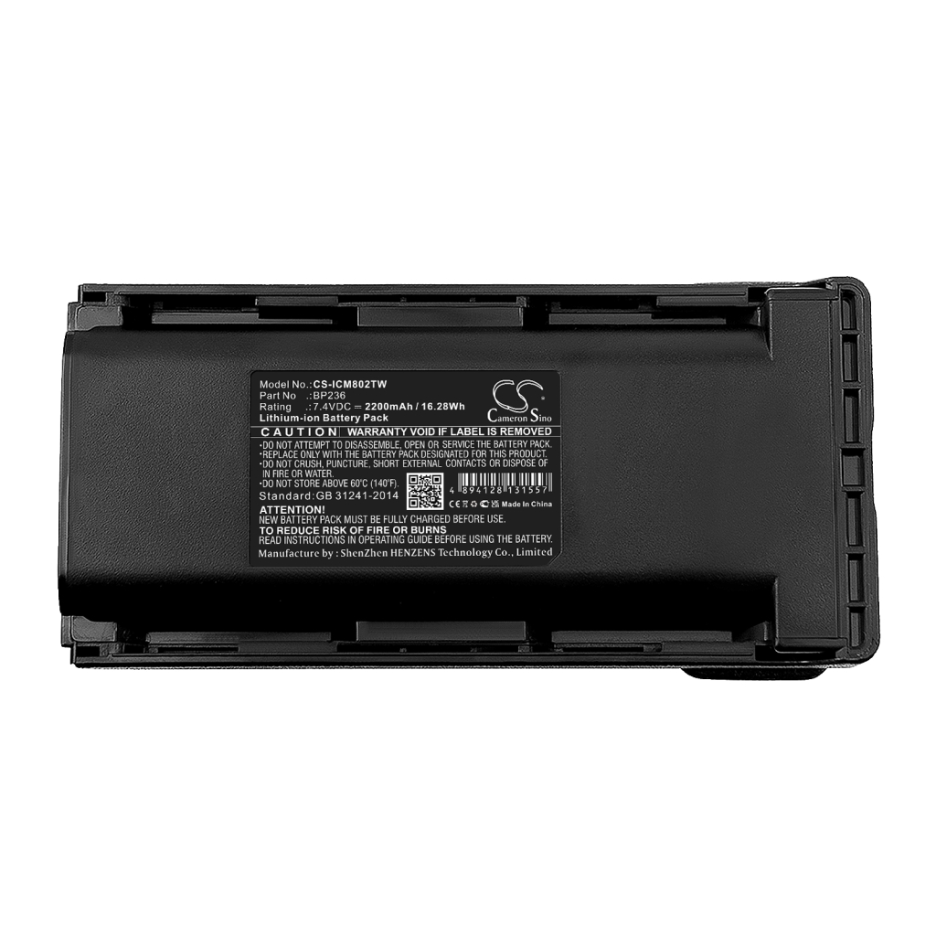 Batteria radio bidirezionale Icom CS-ICM802TW