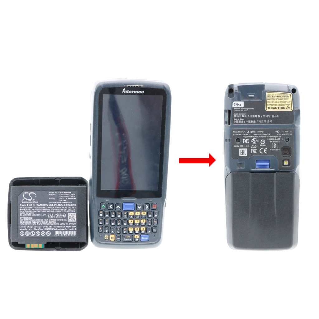 Battery Replaces 318-038-001