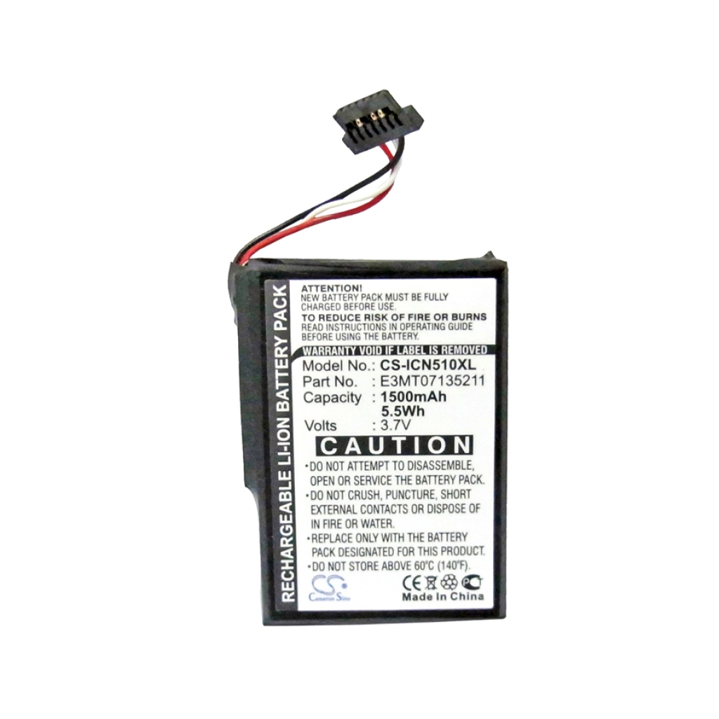 Batteria GPS, navigatore MICROMAXX CS-ICN510XL