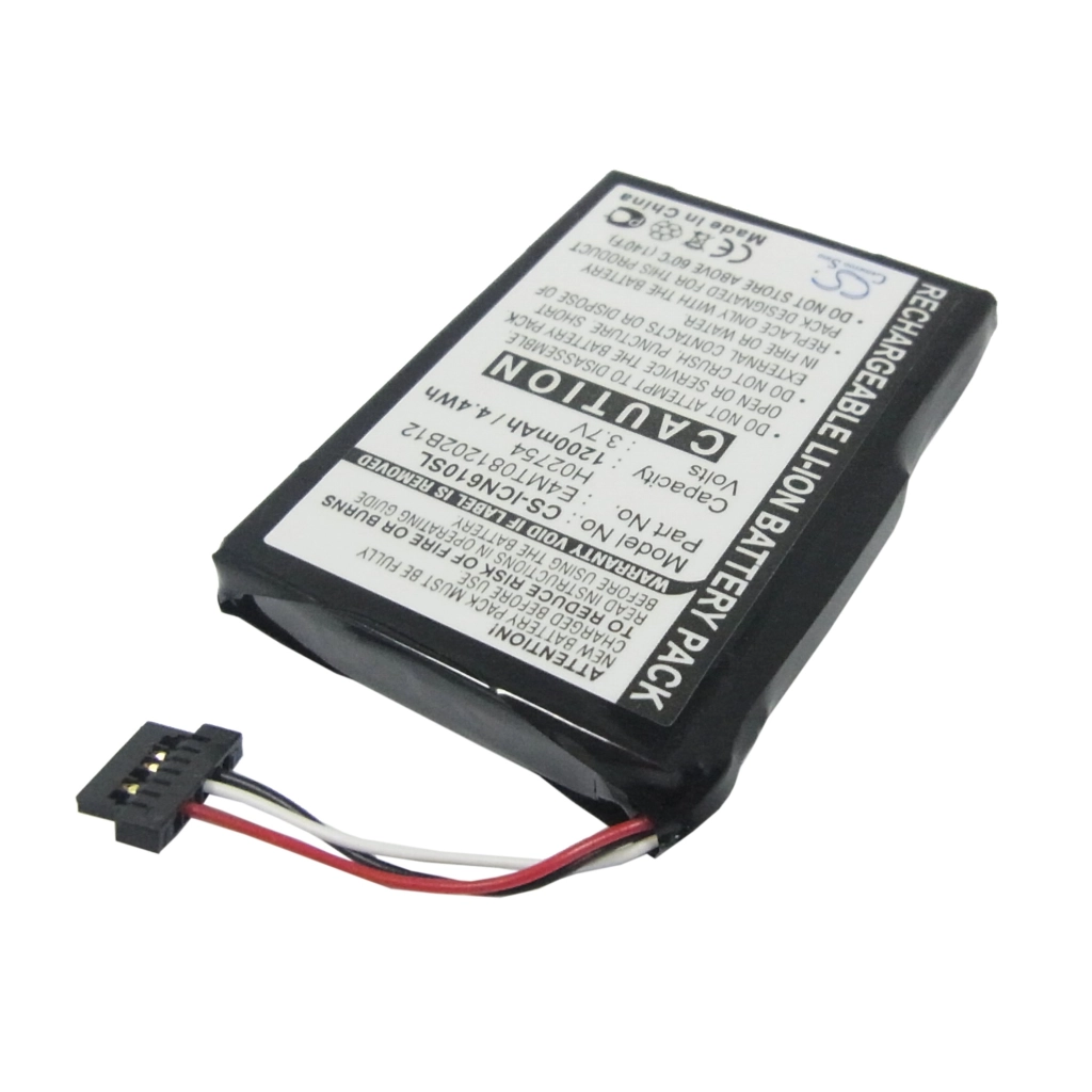 Batteria GPS, navigatore NAVMAN N60i Navpix (CS-ICN610SL)