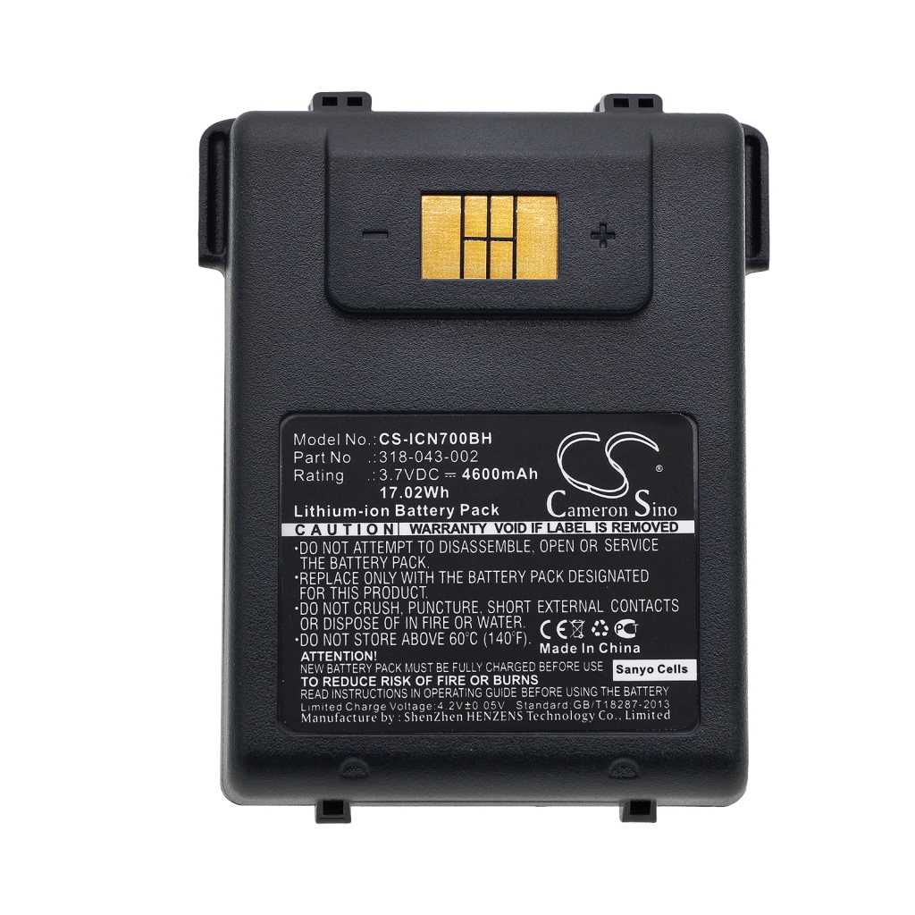 Codice a barre, batteria dello scanner Intermec CS-ICN700BH