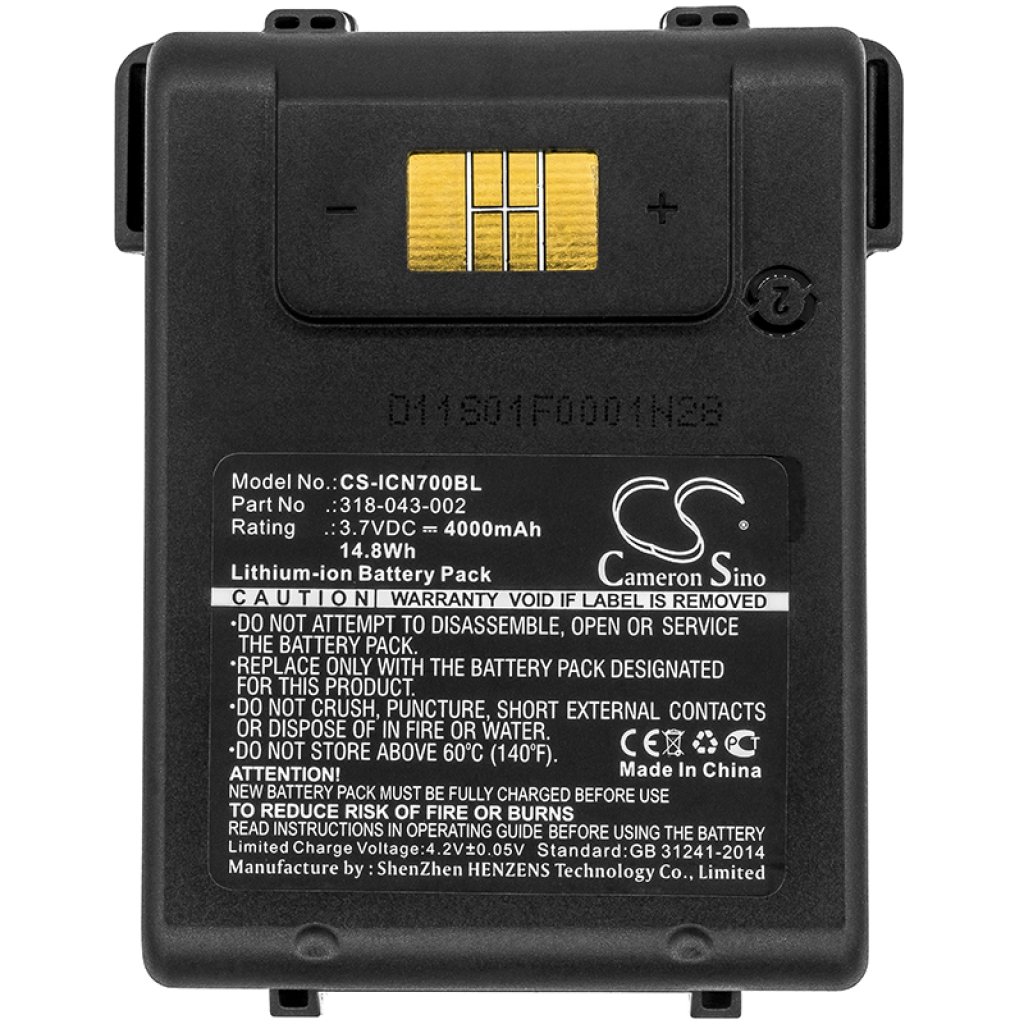 Batterie Codice a barre, batteria dello scanner CS-ICN700BL