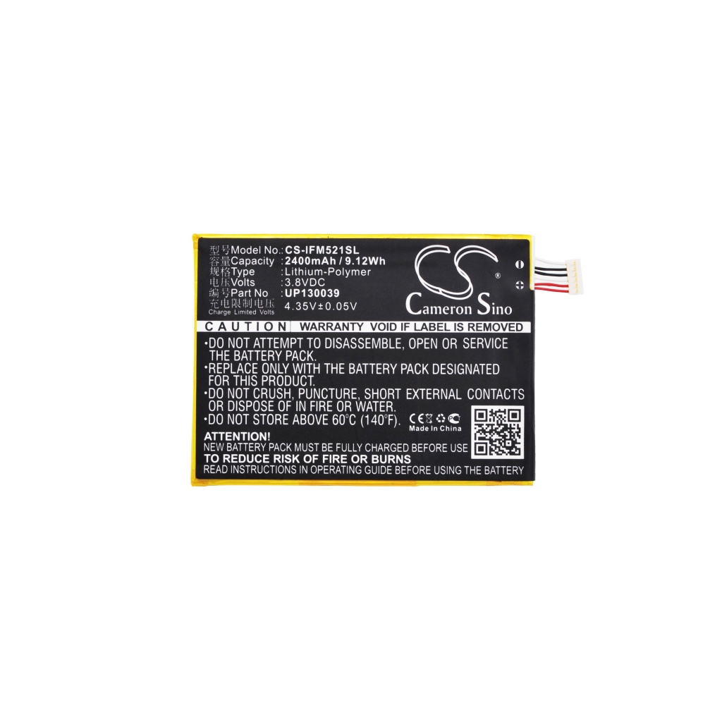 Batterie Batteria del telefono cellulare CS-IFM521SL