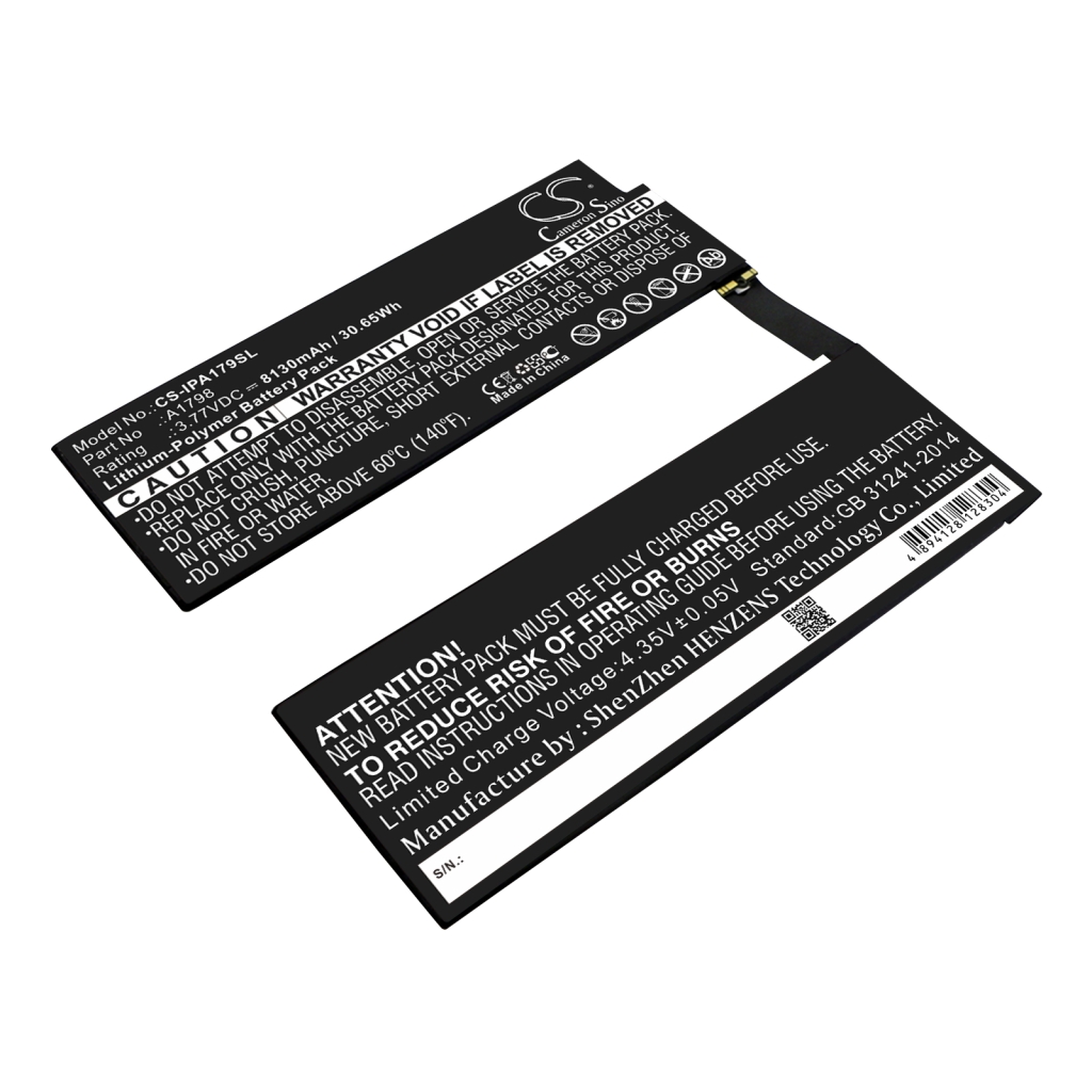 Sostituzione della batteria compatibile per Apple A1798