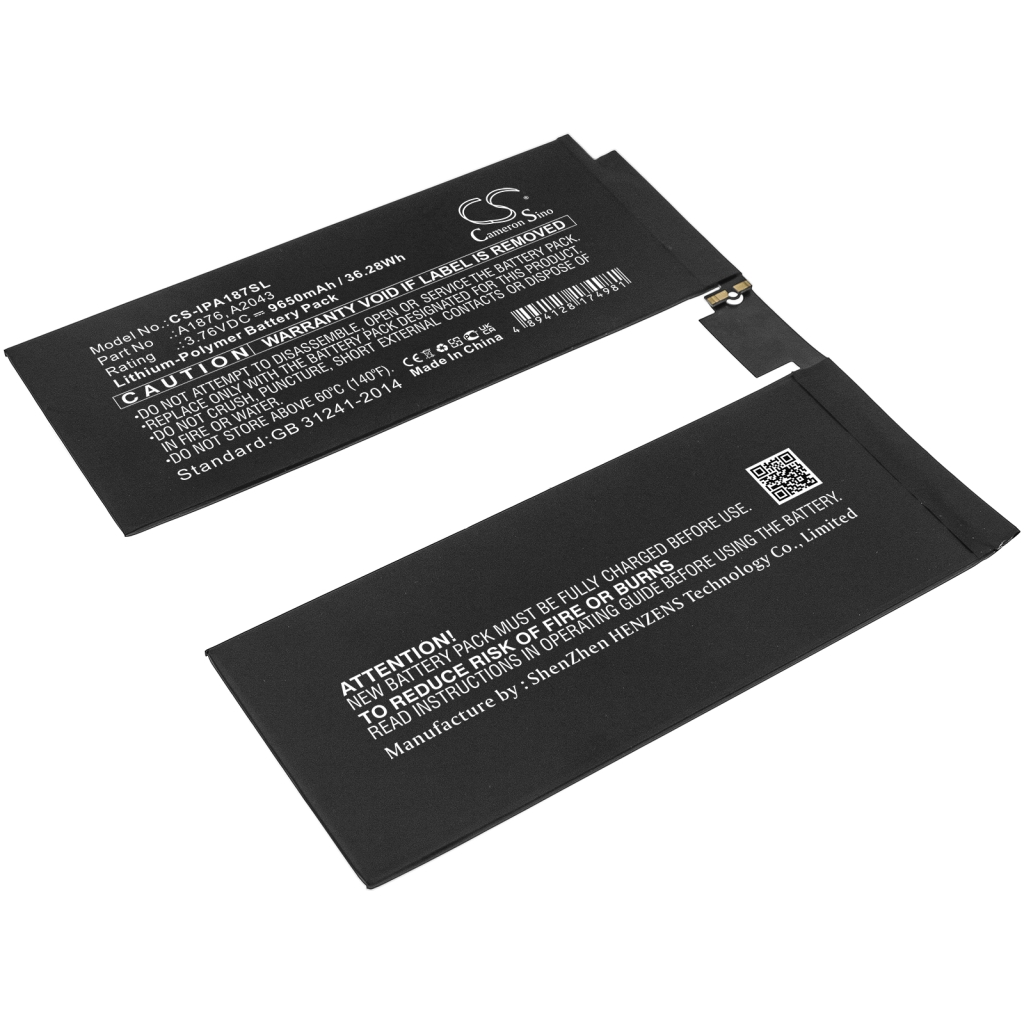 Sostituzione della batteria compatibile per Apple A1876,A2043