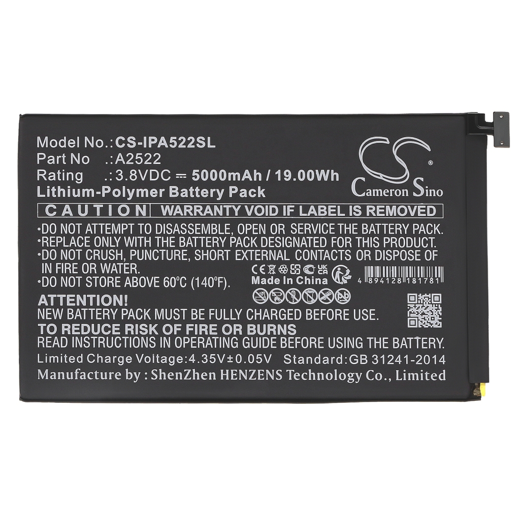Sostituzione della batteria compatibile per Apple A2522