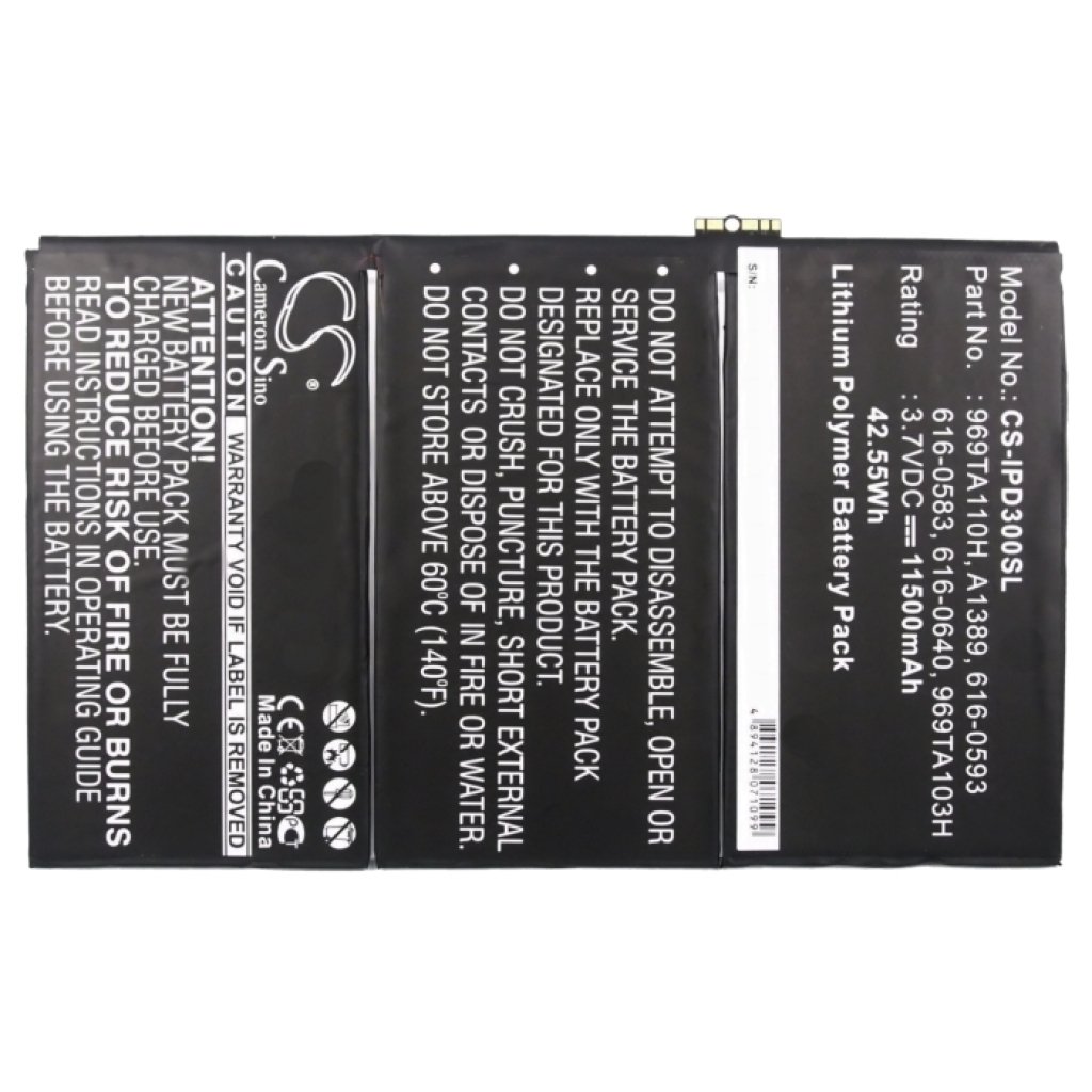 Batterie Sostituisce A1389